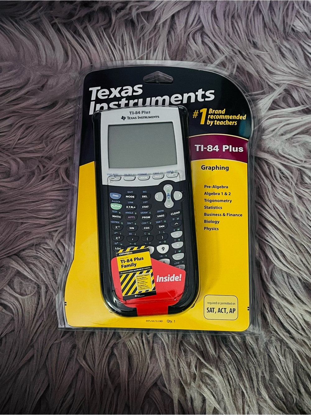 Texas Instruments TI-84 Plus Graphing Calculator - Black